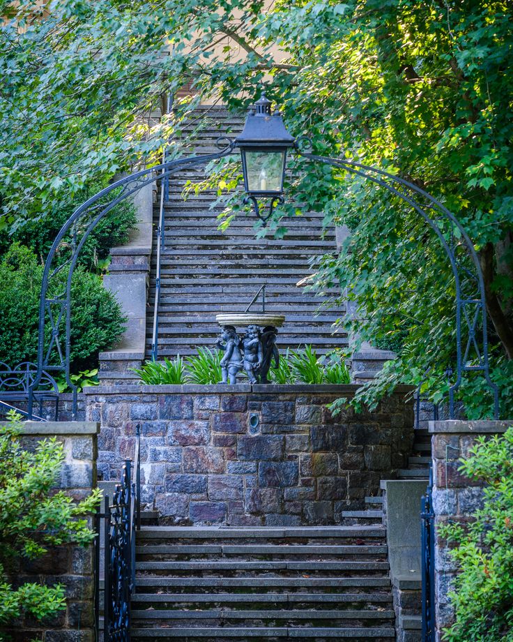 Reflecting Pool Staircase