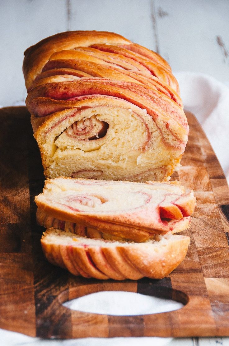Raspberry Swirl Brioche