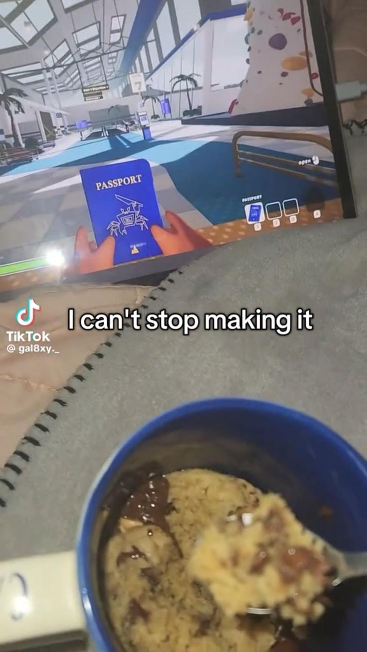 edible both before and after the microwave // cookiedough, t
