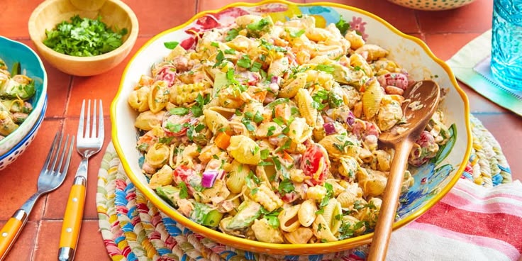 Say Hello to Potluck Season With This Southwestern Pasta Sal