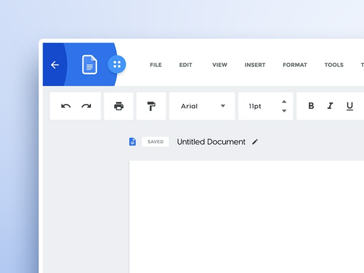 Google Docs Redesign Concept by Malik - Dribbble