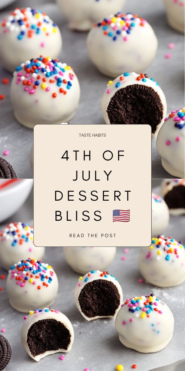 Looking for an easy patriotic dessert? These Festive Patriot