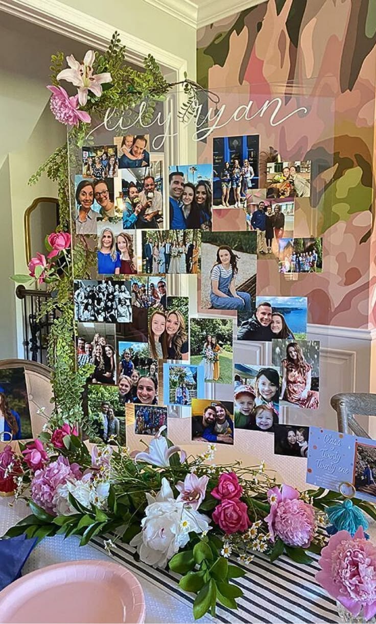 Displaying photos is a meaningful way to celebrate a graduat