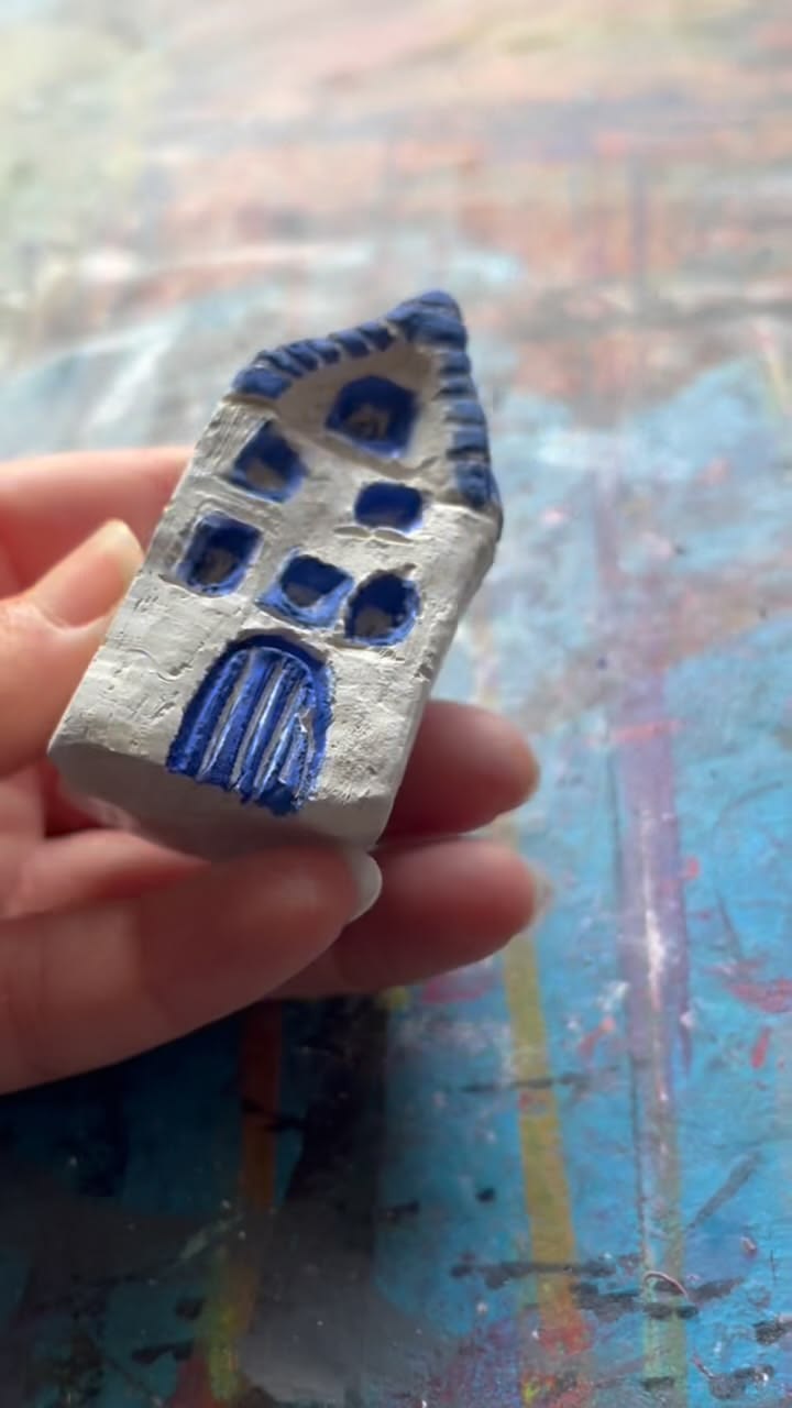 A little piece of Amsterdam in clay 🇳🇱

I wanted to experime