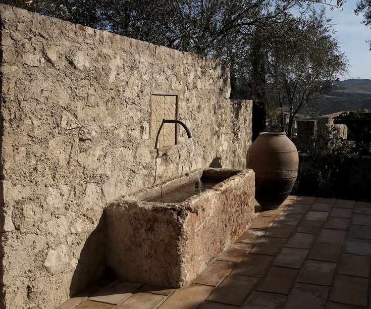 Antique Wall Fountain by Phoenician Stone
