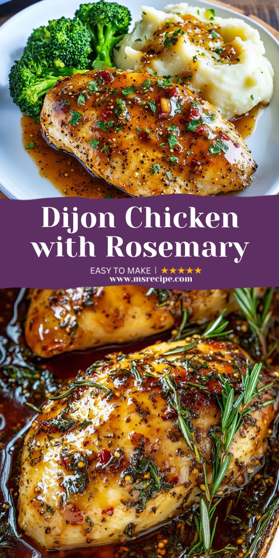 A fragrant twist on baked chicken! This dish blends honey, m