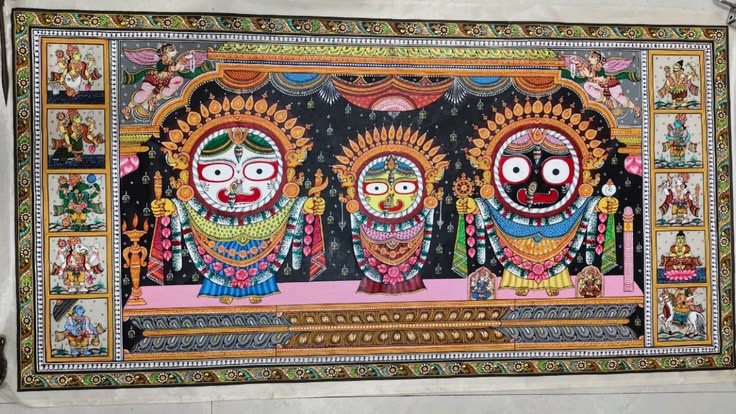 Bring home the divine beauty of this handcrafted Jagannath P