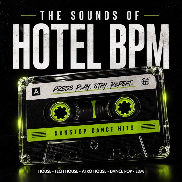 Since we’re renovating the hotel we figured our @spotify pla