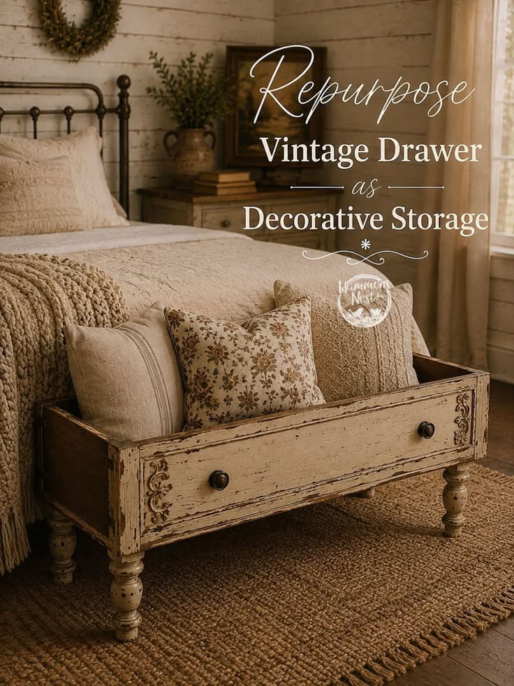 Hammons - 🌿 Here’s a cozy idea for you! Repurpose a large, v