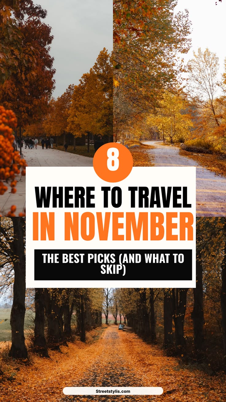 Discover Where to Travel in November ideas that make plannin