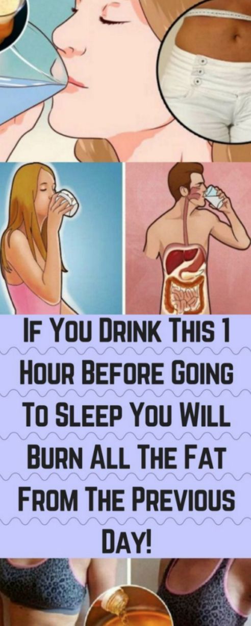 This drink miraculously get rid of fat if you drink it befor