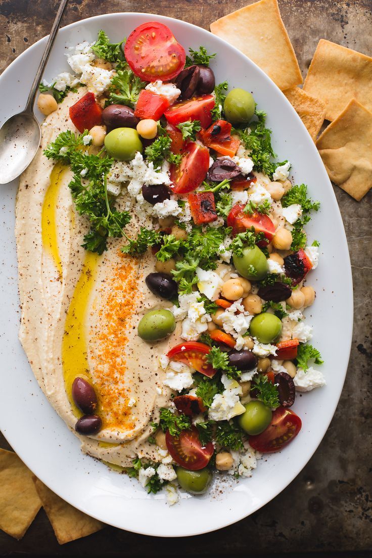 This Loaded Hummus is a great crowd-pleasing appetizer, but 