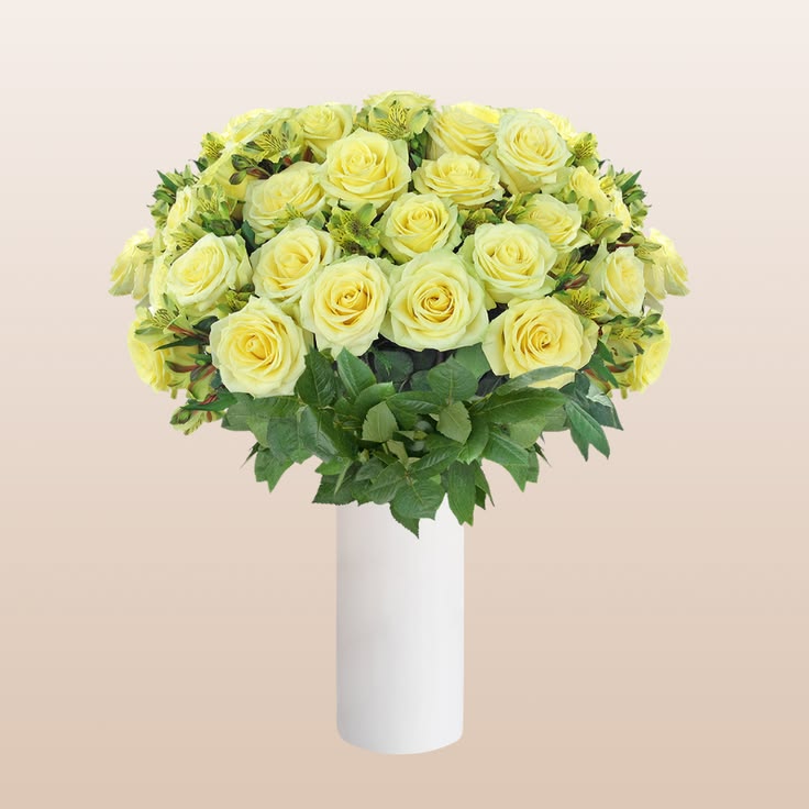 Rose & Alstroemeria Yellow Bouquets - Pack 8 – EbloomsDirect