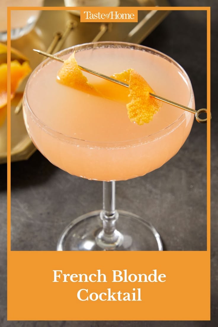 French Blonde Cocktail