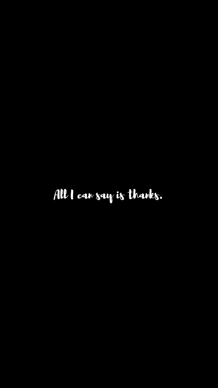 All I can say is thanks