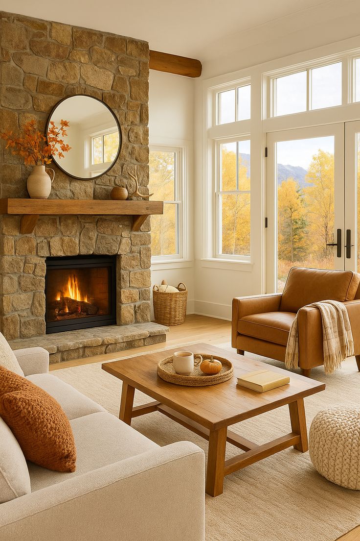 The perfect, cozy living room doesn't exist.... oh but wait,