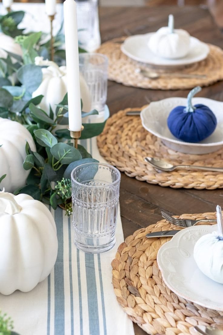 Simplicity For Designs - Simple Fall Tablescape | Neutrals &
