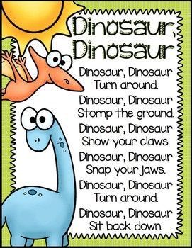 Dinosaurs: Preschool, Pre-K and Kindergarten Resources