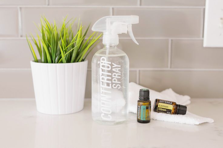 At only $1.52 a bottle, this Homemade Countertop Cleansing S