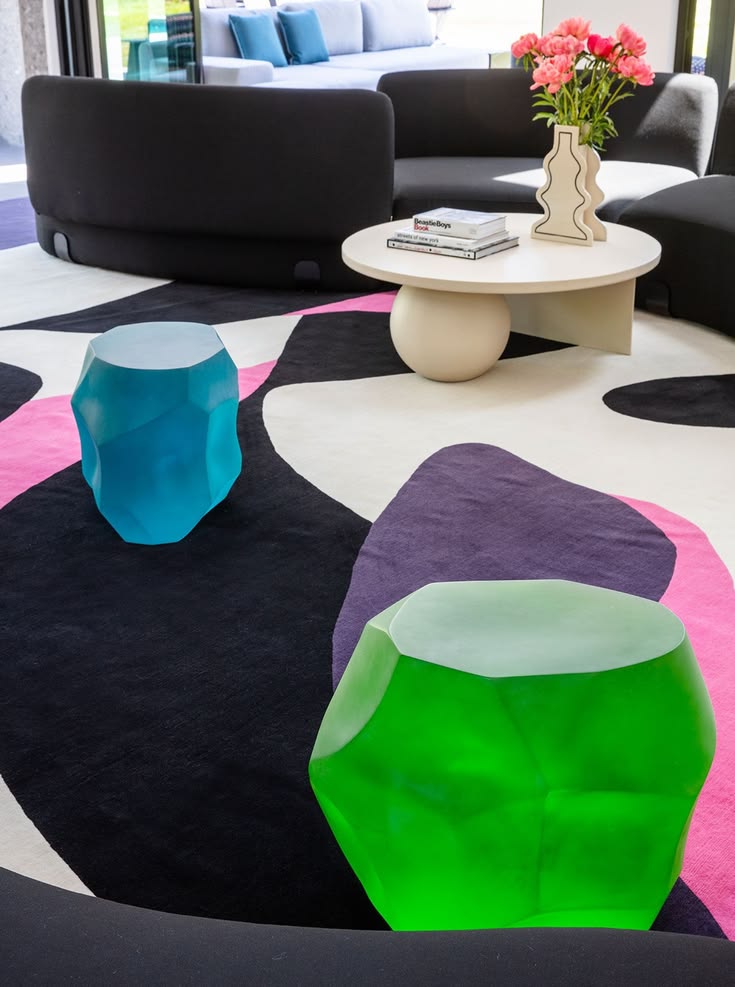Designed by Shanna Gatanis Design Studio, this super-saturat