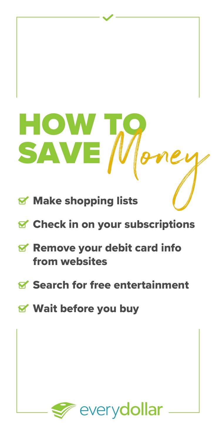 How to Save Money from EveryDollar