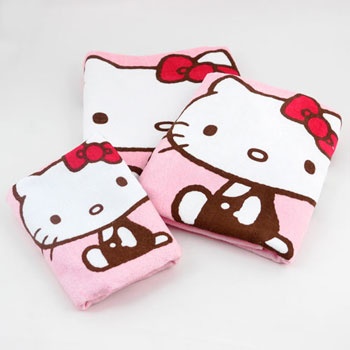 Hello Kitty Bath Towel set