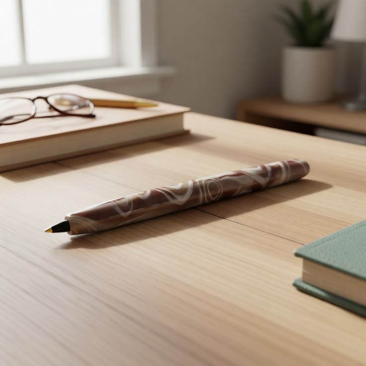 Coffee Swirl Comfort Grip Pen
Say goodbye to hand strain and