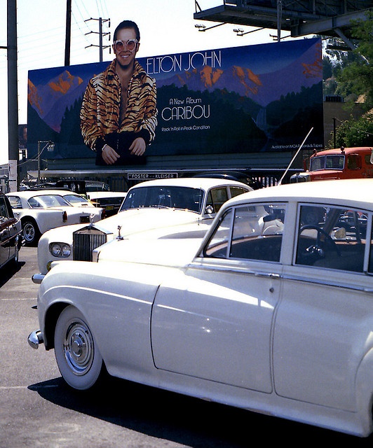 Billboards on Sunset - Elton John 'Caribou'