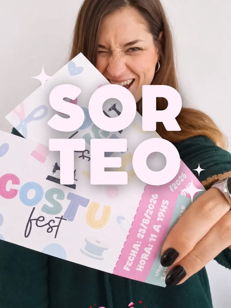 🚨𝗦𝗢𝗥𝗧𝗘𝗢 𝗖𝗘𝗥𝗥𝗔𝗗𝗢🚨
✨𝗚𝗔𝗡𝗔𝗗𝗢𝗥𝗔𝗦:

 @creaciones.monii
 @giuli_pec