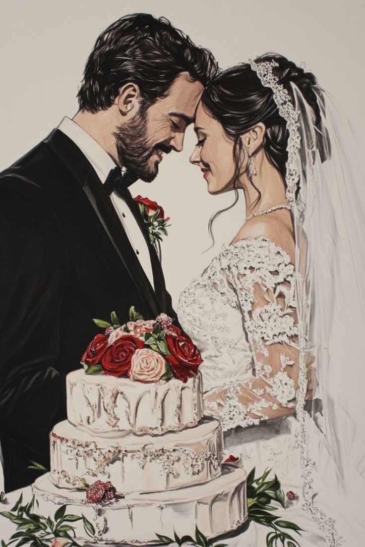 Wedding Board Drawing