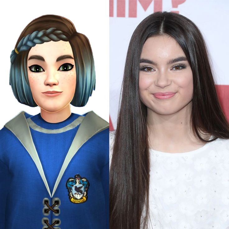 Skye Parkin in the Harry Potter game for Ipad looks like thi