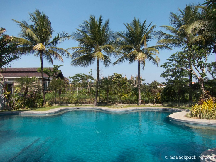 The swimming pool at Kokonut Suites in Seminyak, Bali. #trav