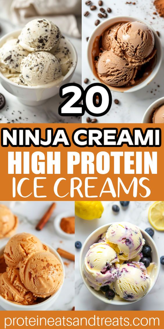Make dessert the healthy way with these 20 Ninja Creami prot