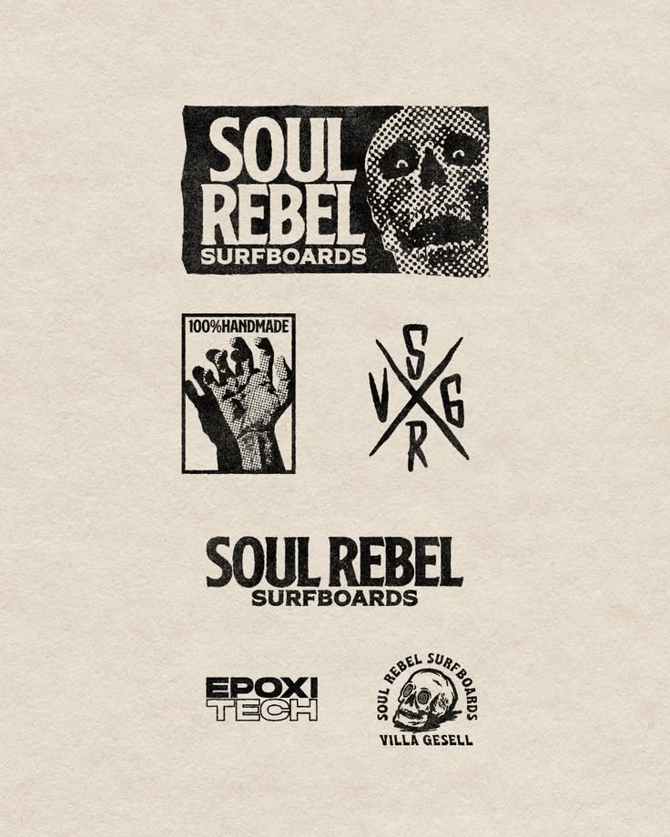 Catch the wave with this Soul Rebel Surfboard design by Seba