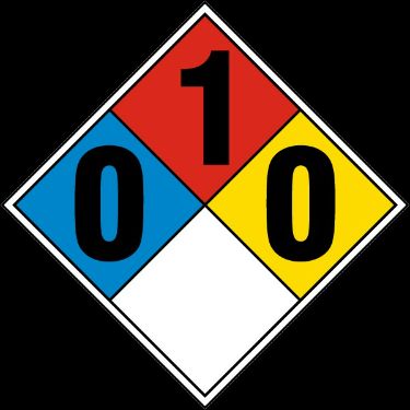 NFPA diamond signs are used to provide basic information abo