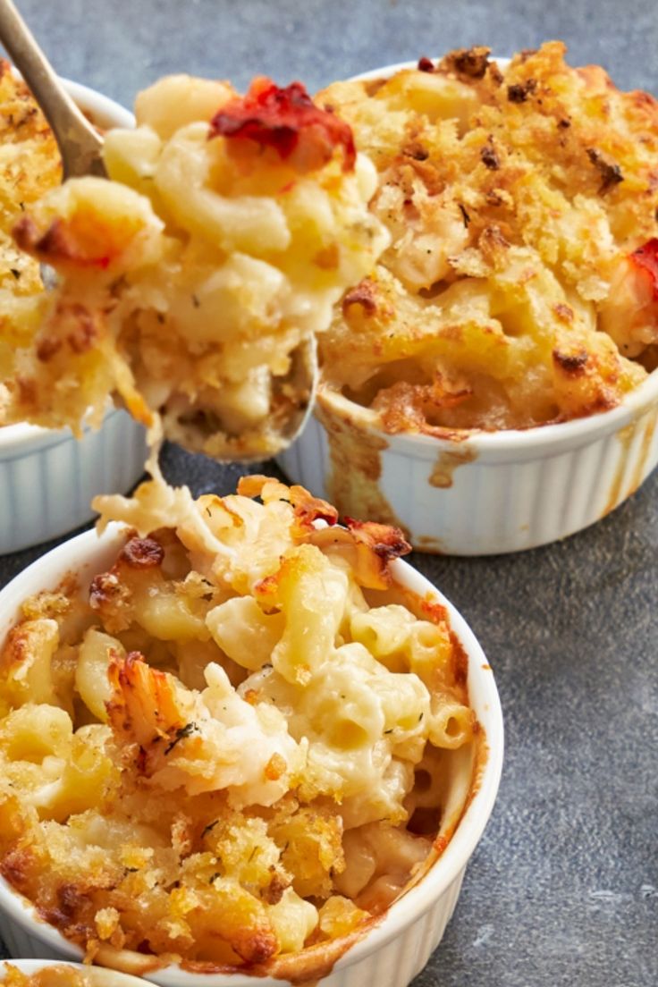 This baked mac and cheese is a family favorite, loved by bot