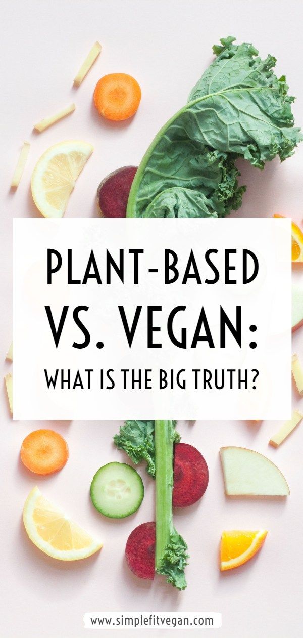 Do you hear people referring to plant-based and vegan as the