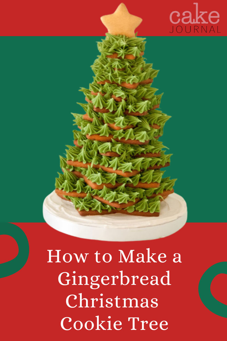 Learn how to make this easy Gingerbread Christmas Cookie Tre