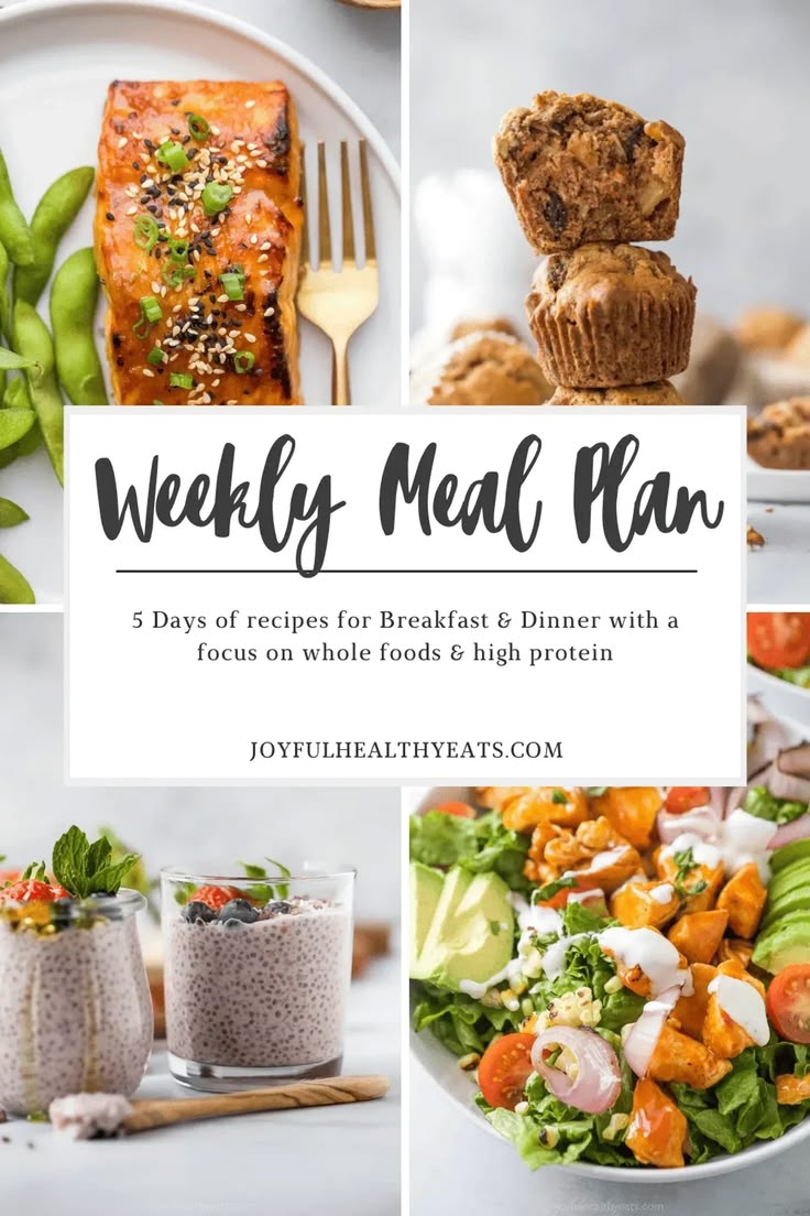 Week 29 high protein meal plan is here and this week is the 
