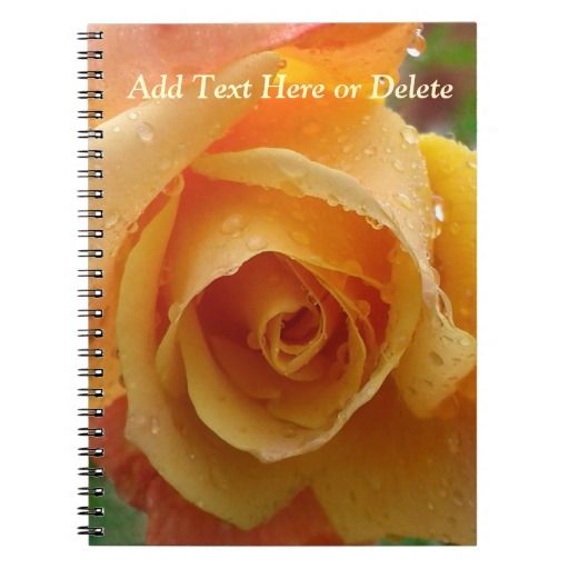 Remember Me Rose Note Book