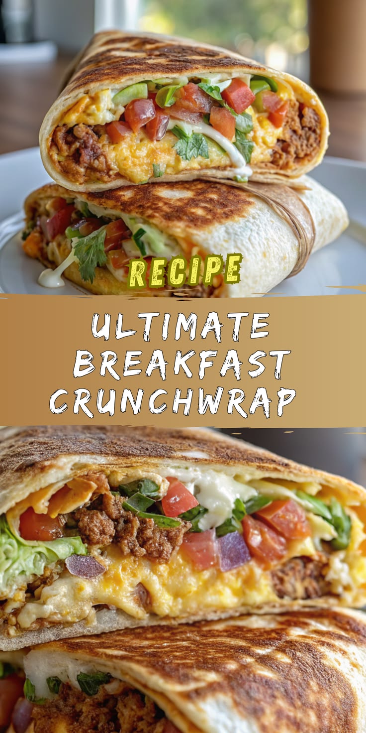 Craving a crispy, restaurant-style breakfast wrap to start y