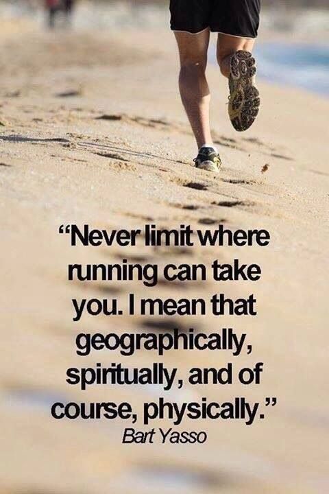 Running can take you many places... and connect you to your 