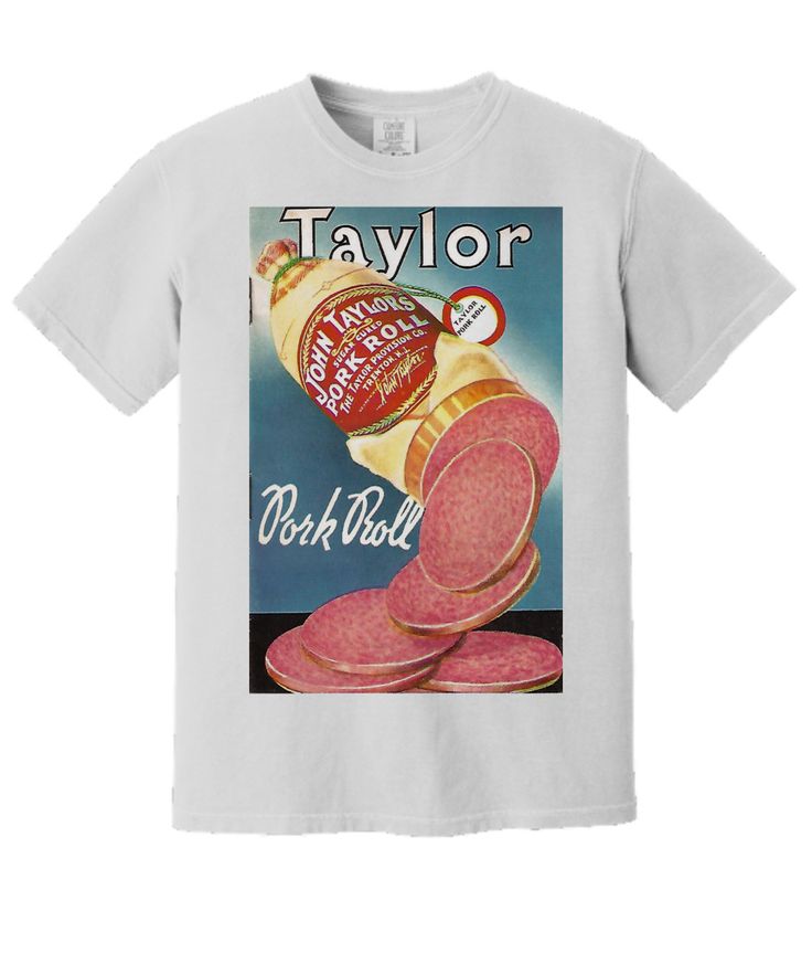 Retro Pork Roll Vibes Iconic Jersey Breakfast Vibes Tshirt -