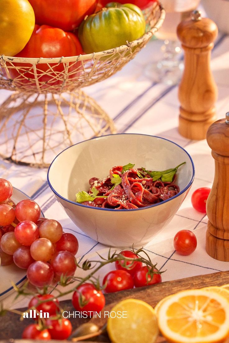 Commercial photographer and director Christin Rose. Food and