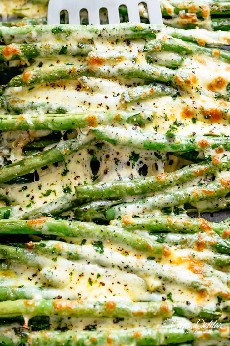 Roasted Green Beans are a delicious holiday side dish, roast