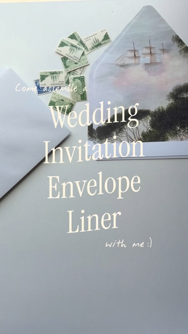 It’s envelope liner time!

If you’ve been around for a while