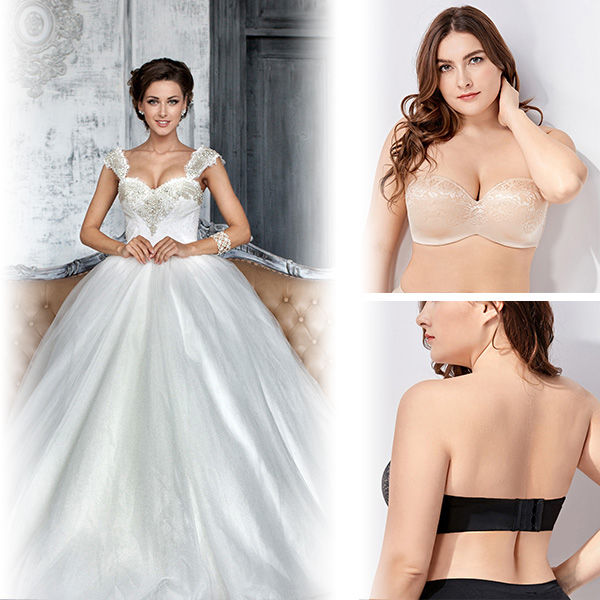 Add more confidence to your wedding look, knowing your decol