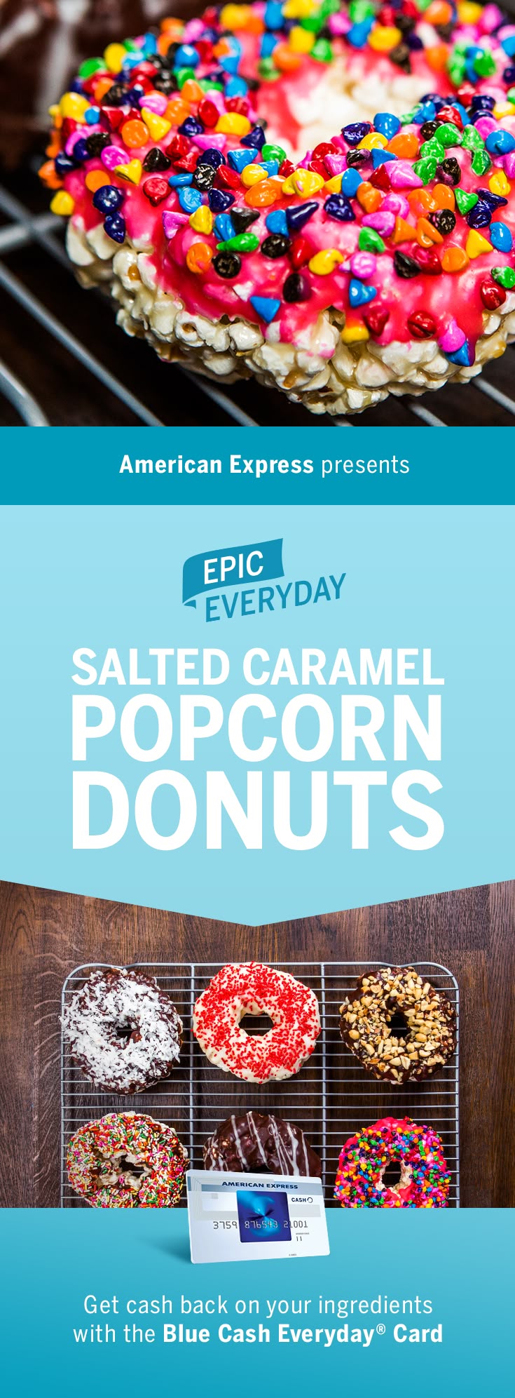 Make this in three easy steps: create a sweet/savory salted 
