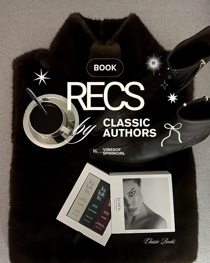 Book recs by classic authors ☕

Hi everyone! Here are some b