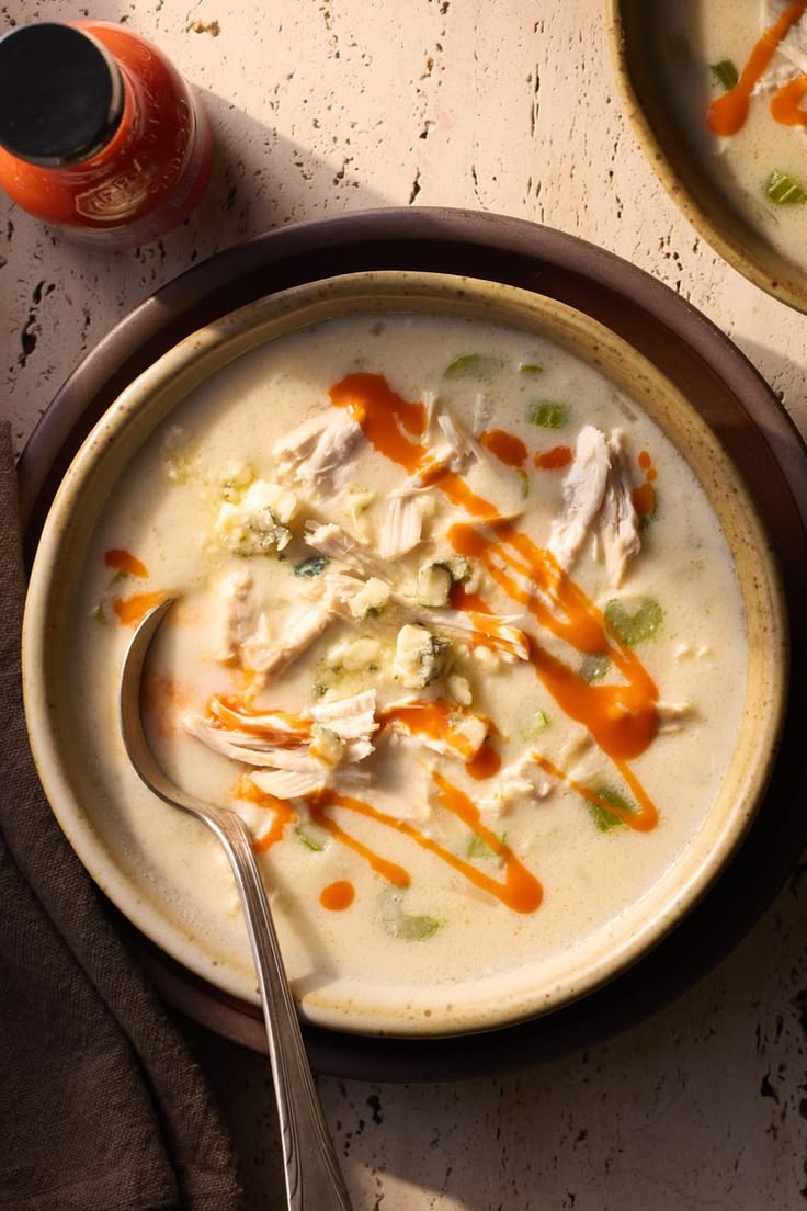 Buffalo Chicken Soup